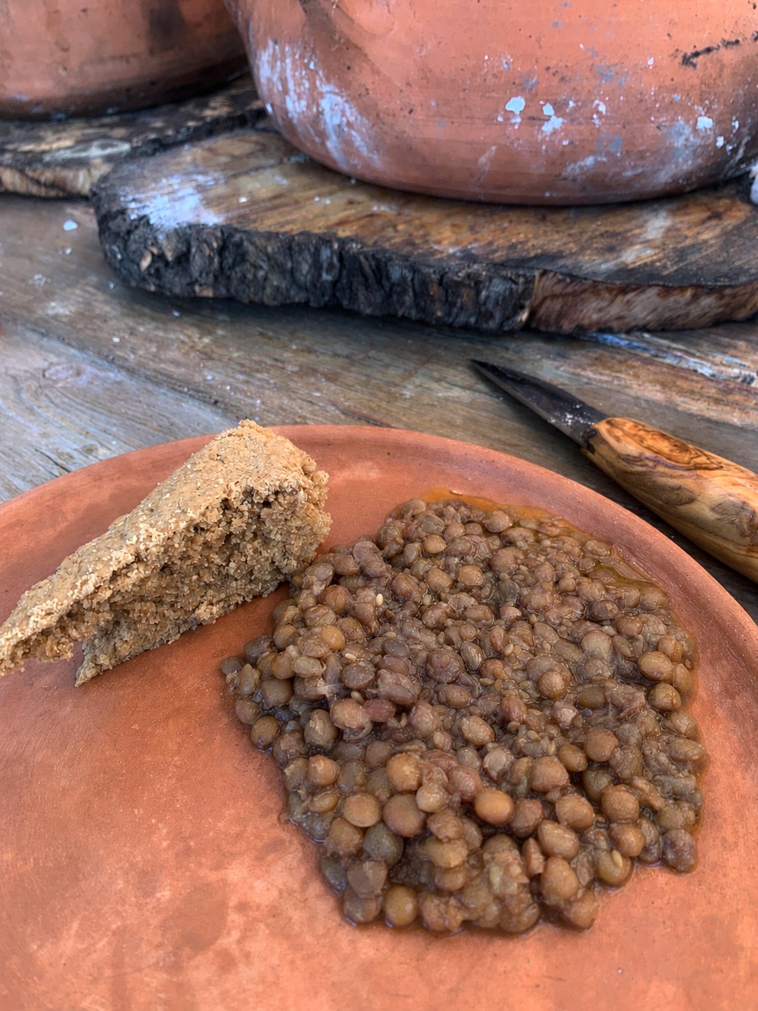 Texture in ancient cooking